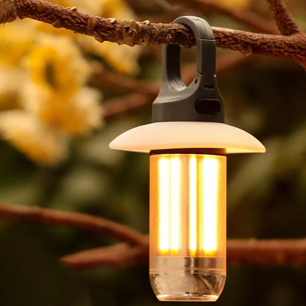 2 PCS LED Rechargeable Tent Light Camping Lantern - product image 3