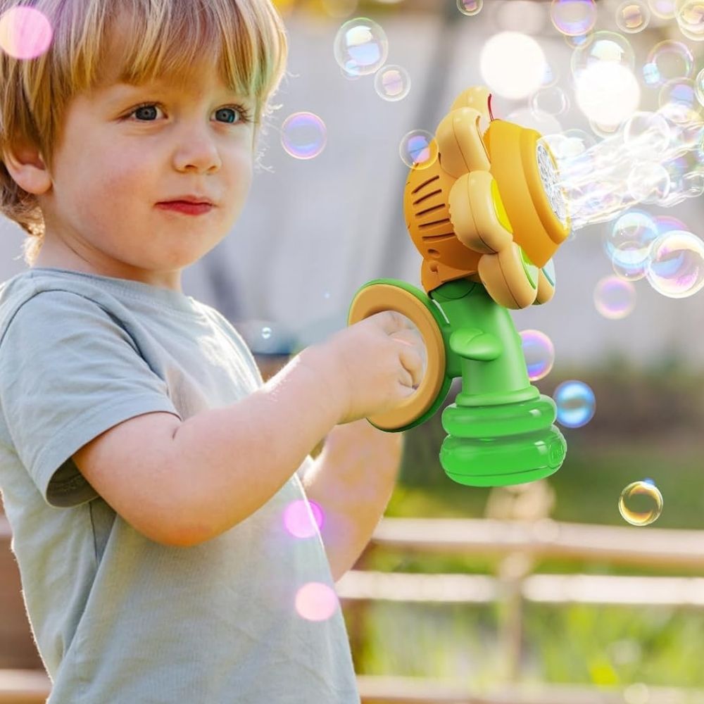 Dancing Sunflower LED Bubble Maker Toy - product image 6