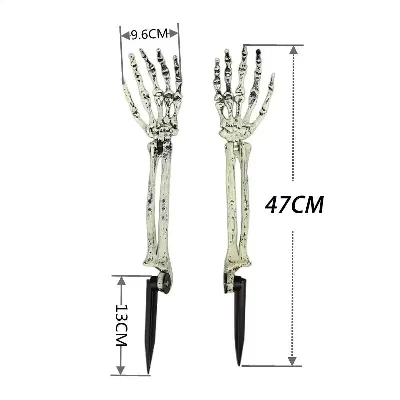 Halloween Skeleton Hand Solar Lights - product detail 4