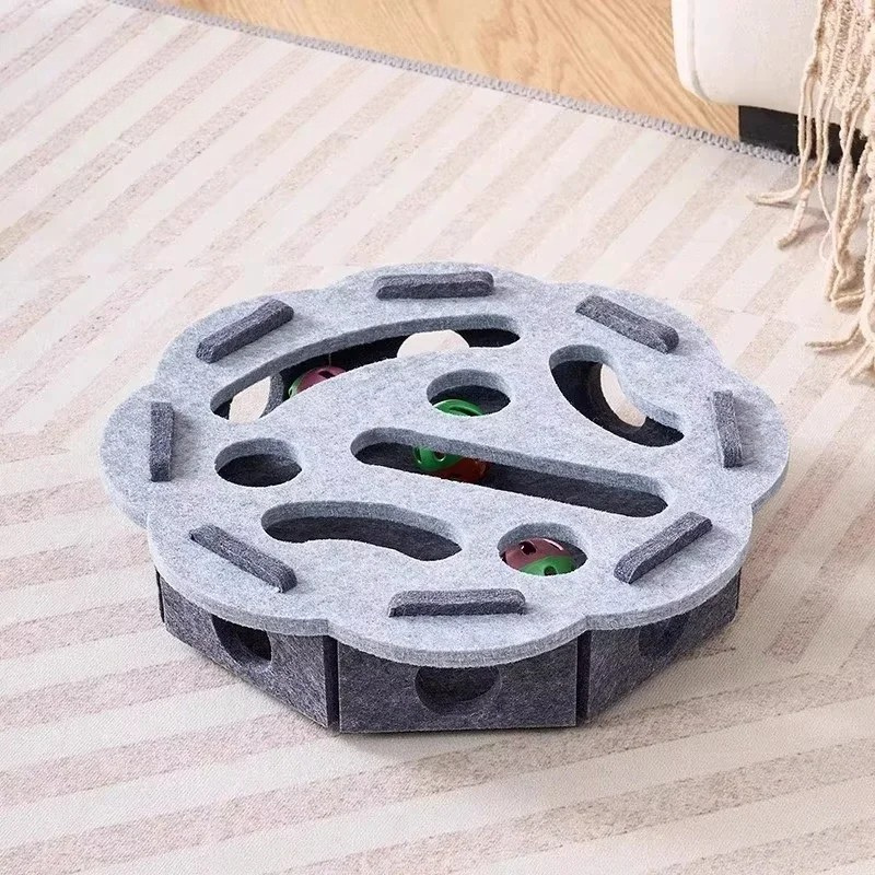 Felt Interactive Cat Puzzle Toy Box - product detail 11