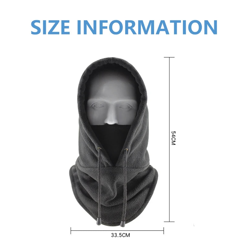 Polar Fleece Balaclava Mask for Winter - product detail 4