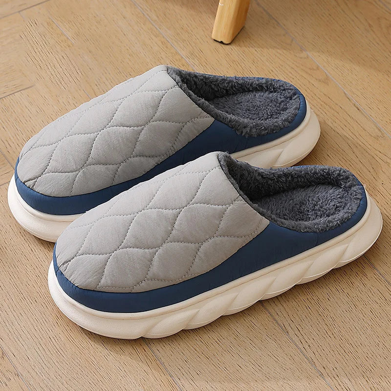 Waterproof Warm Winter Slippers for Men - product detail 4