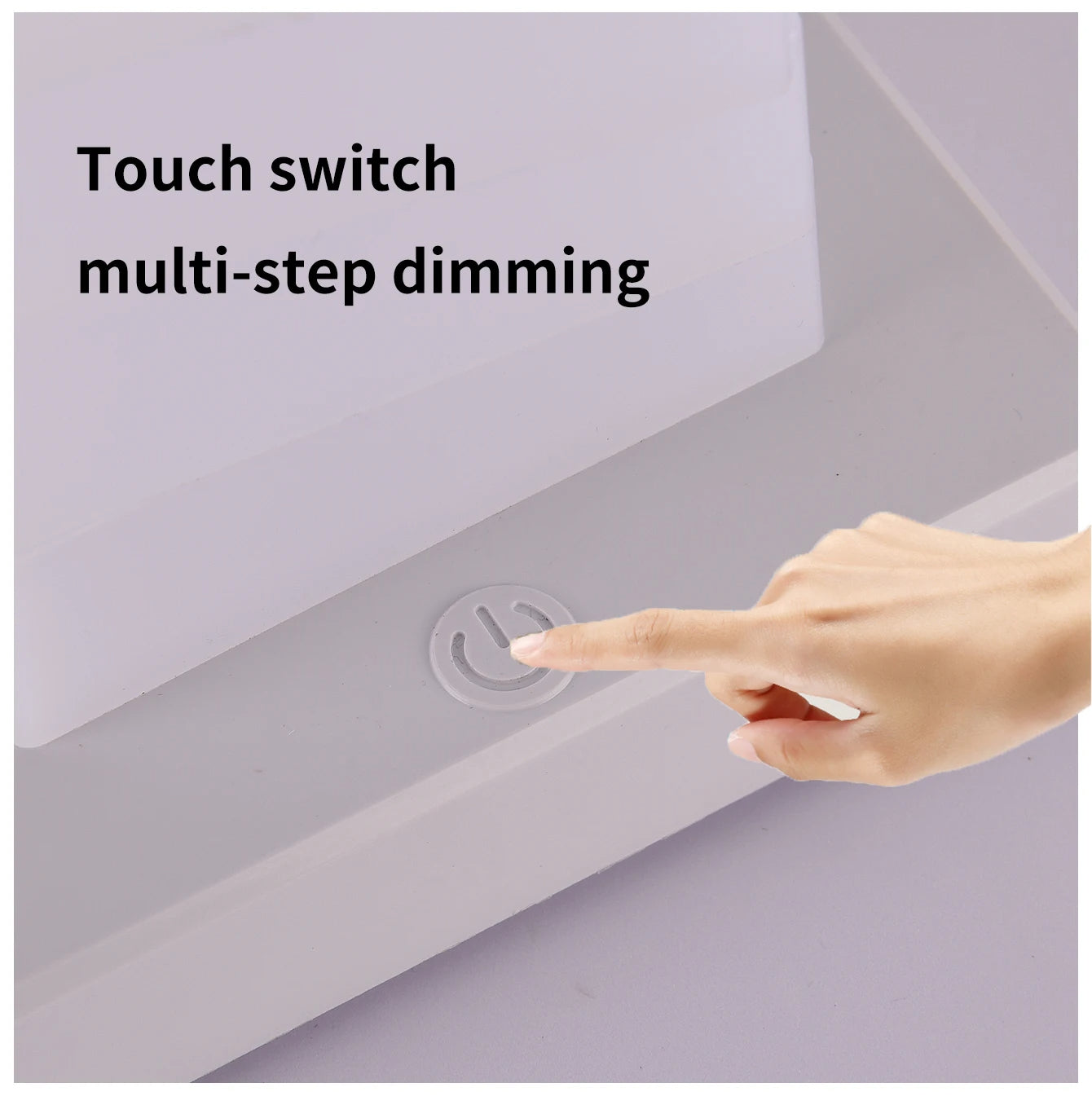 RGB LED Bedside Lamp with Touch Control - product detail 3