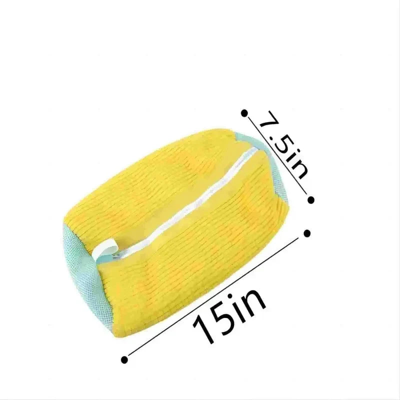 Reusable Shoe Laundry Cleaning Bag - Zippered Wash Bag - product detail 5