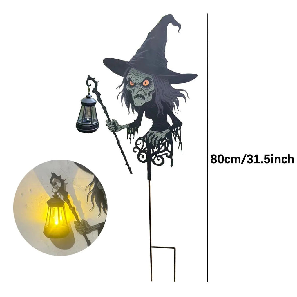 Halloween Witch Decor with LED Light - product detail 2