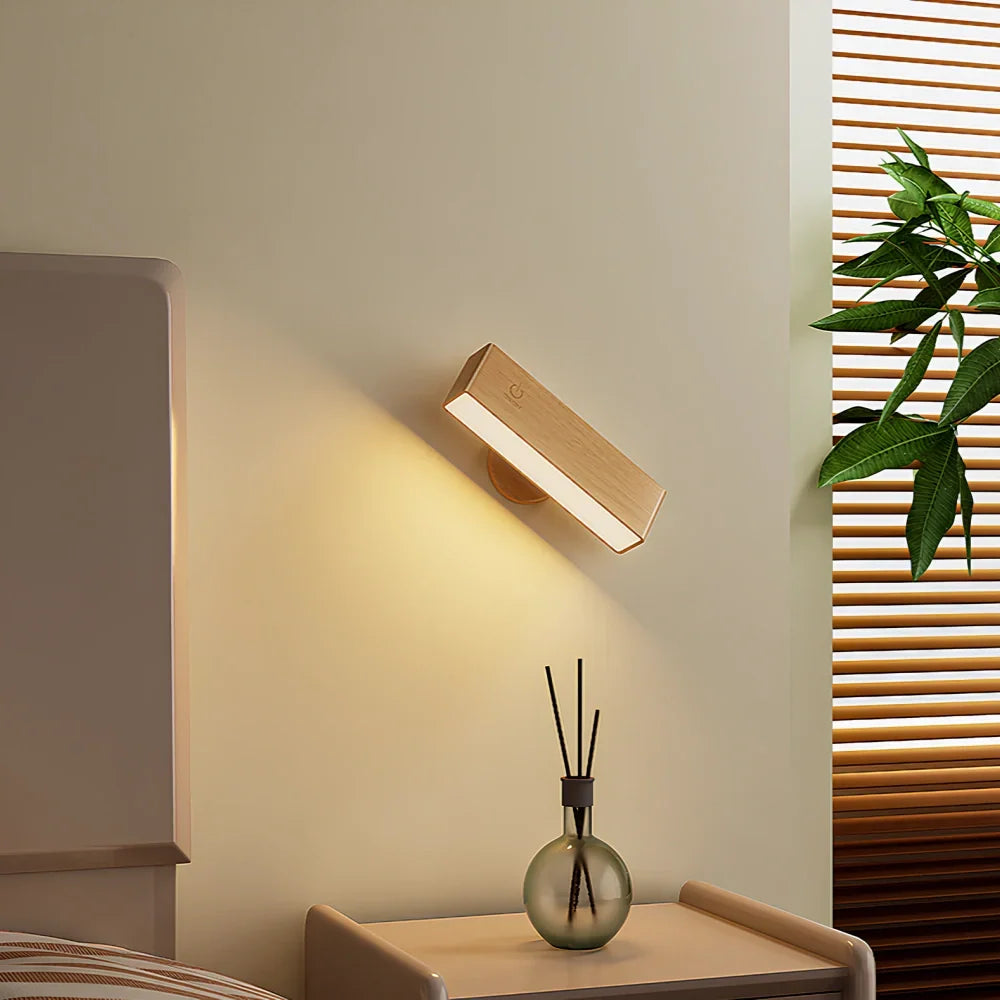 Luces de pared magnéticas con rotación de 360°