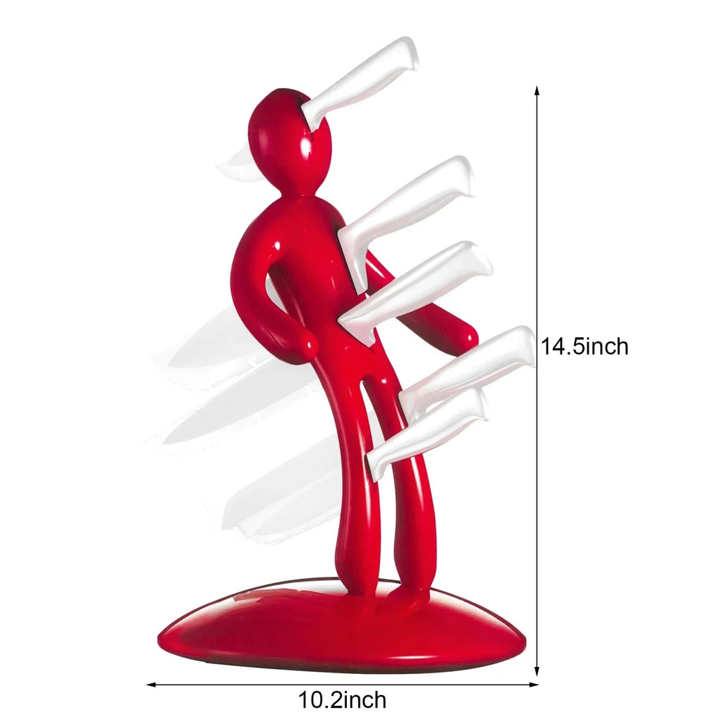 Creative Humanoid Kitchen Knife Holder Set - product detail 4