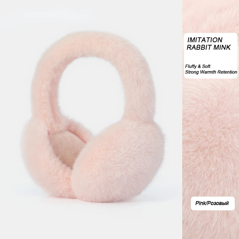 Luxury Plush Earmuffs for Winter Comfort - product detail 4