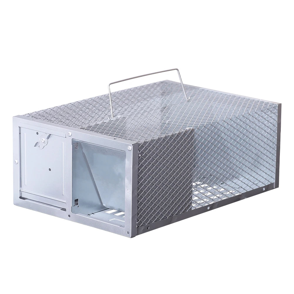 NOMOVA Single Door Reusable Mouse Trap Metal Cage