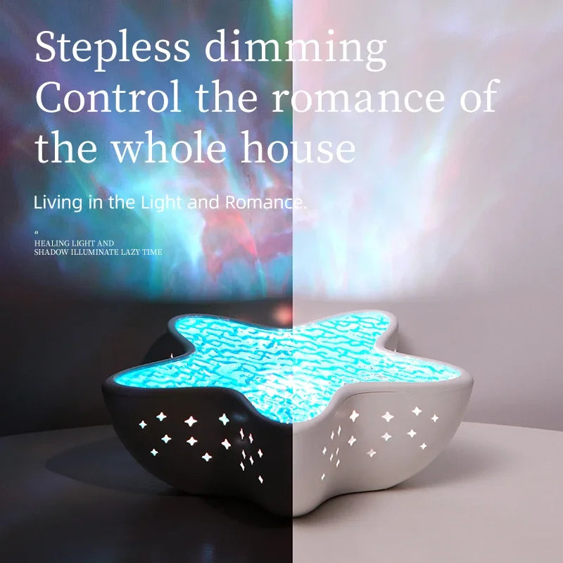 Starfish Ocean Wave Night Light Projector - product detail 4