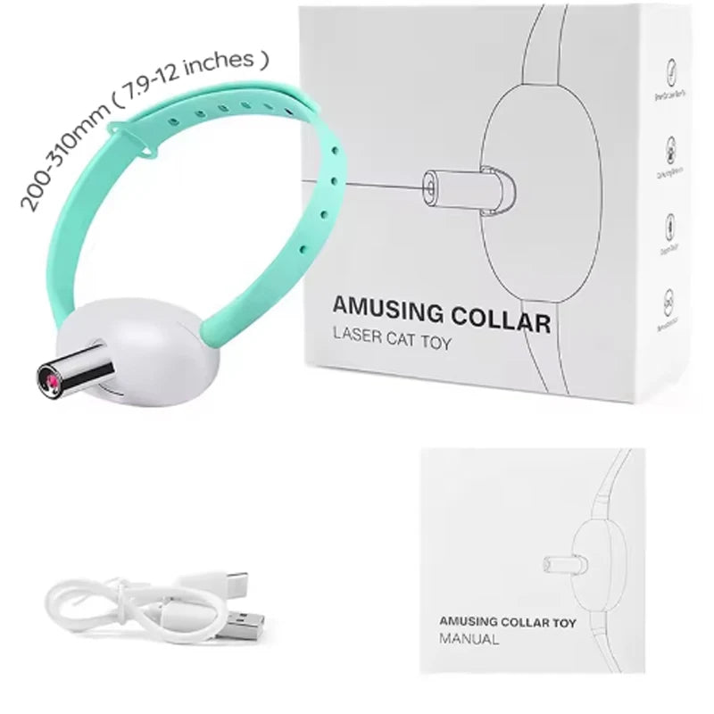 Interactive Laser Cat Collar with USB Charging - product detail 6