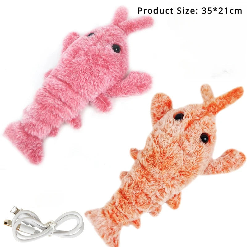 Electric Jumping Shrimp Pet Toy - product detail 7