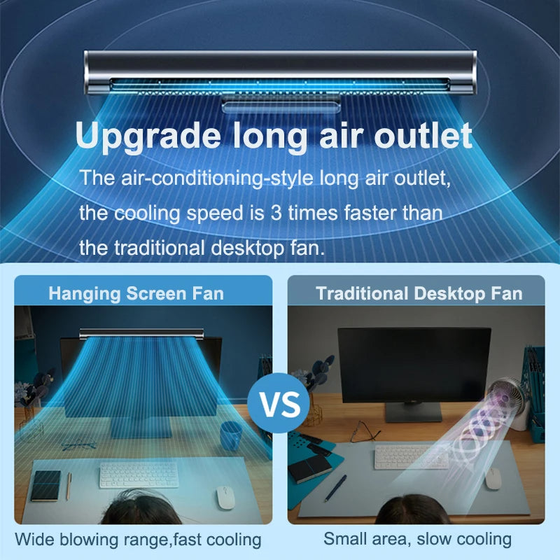 USB Bladeless Fan and Desktop Air Conditioner - product detail 3