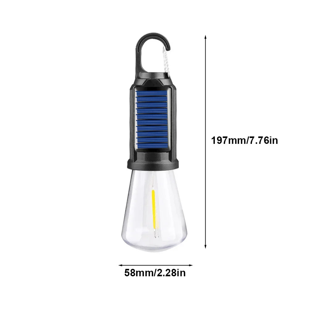 Solar Rechargeable Hooked Camping Light - product detail 4