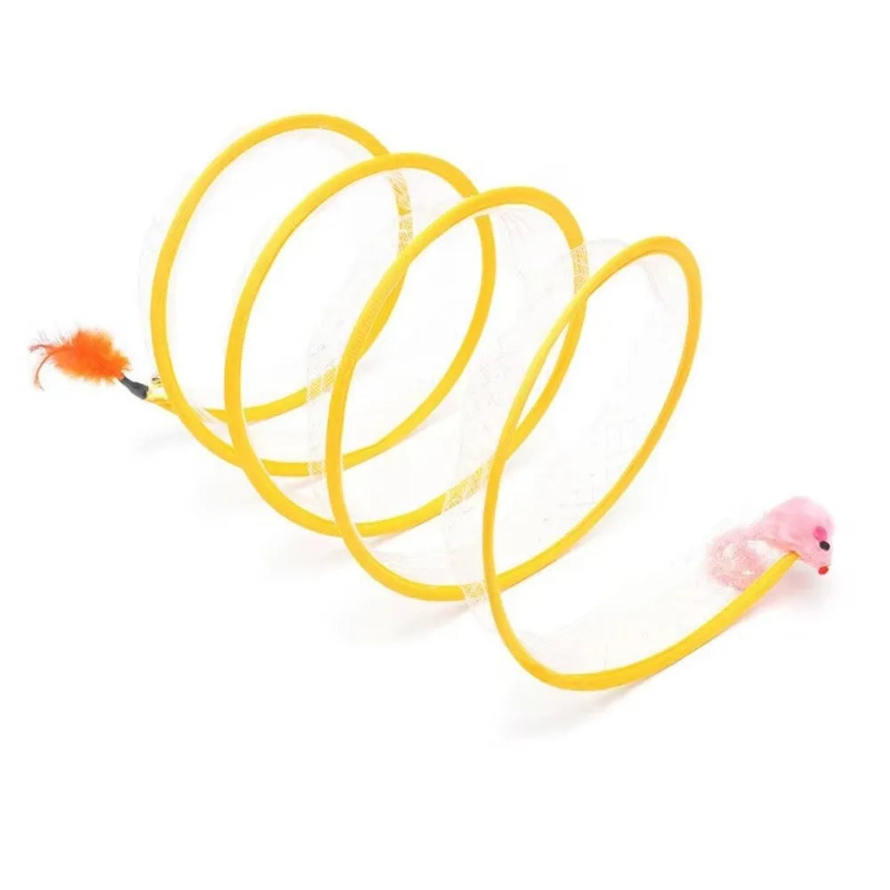 Collapsible S Type Interactive Cat Tunnel - product detail 4