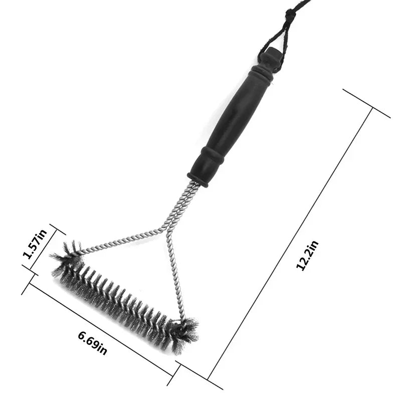 Stainless Steel Barbecue Grill Brush Cleaner - product detail 2