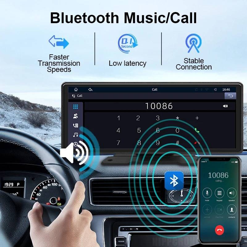 Touch Screen Car Stereo with Bluetooth and Backup Camera - product image 5