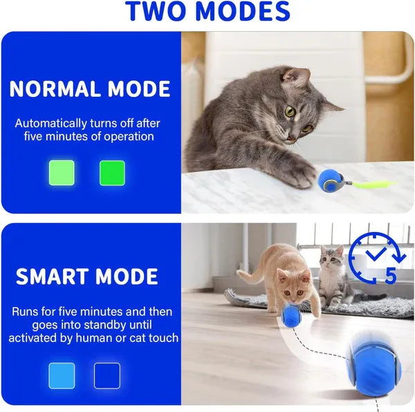 Interactive Rechargeable Cat Toy Ball - product image 7