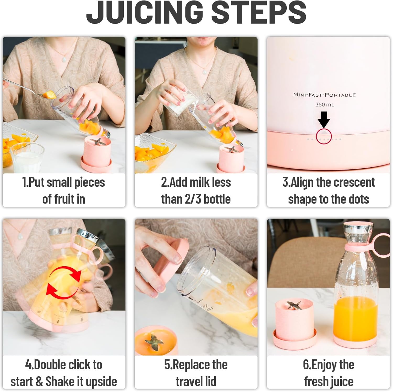 Portable Electric Juicer Blender - product image 8