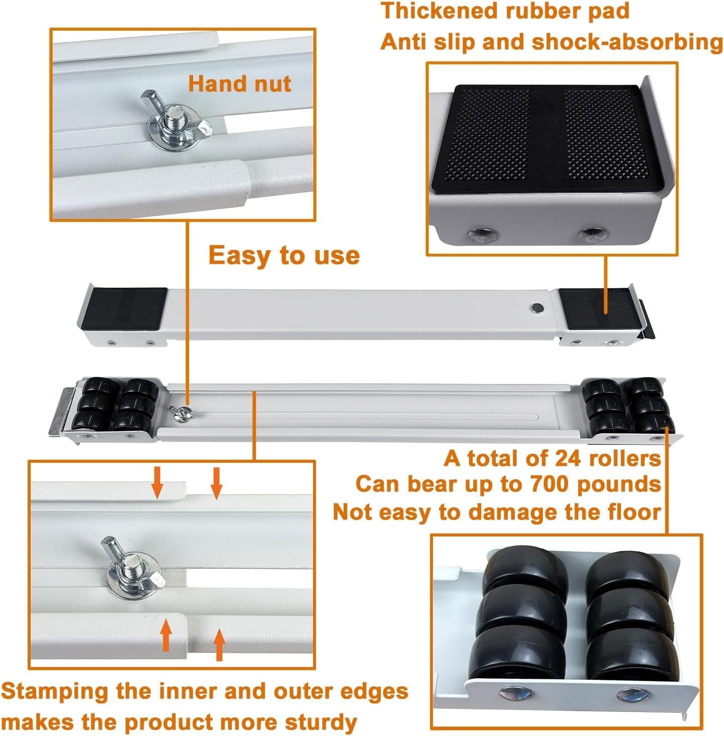 Heavy Duty Appliance Rollers - product detail 5