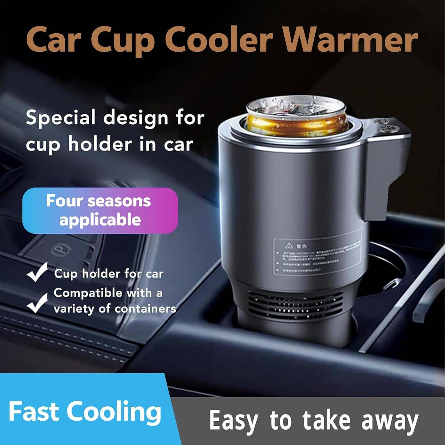 Smart Cold and Warm Car Cup Holder - product detail 3
