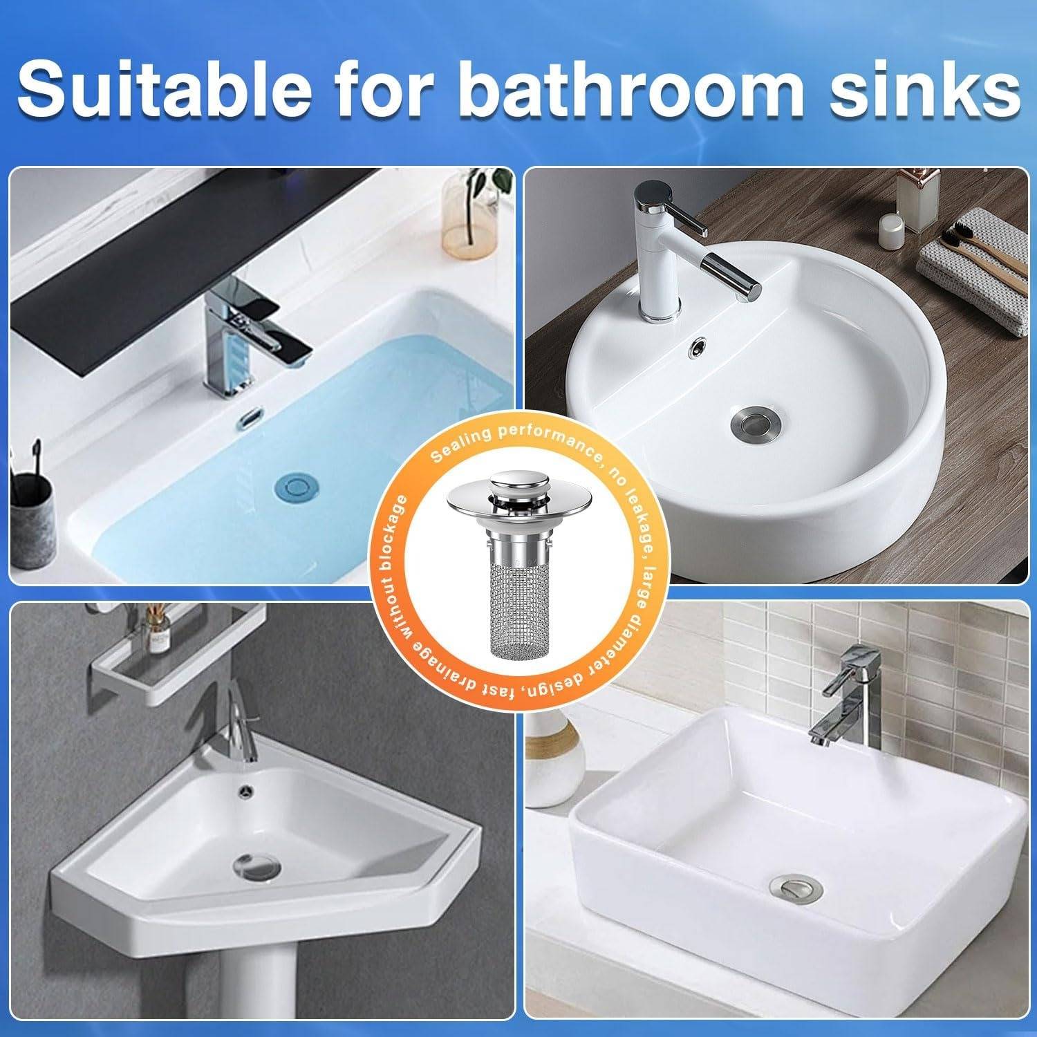 Bathroom Sink Drain Stopper - product detail 3