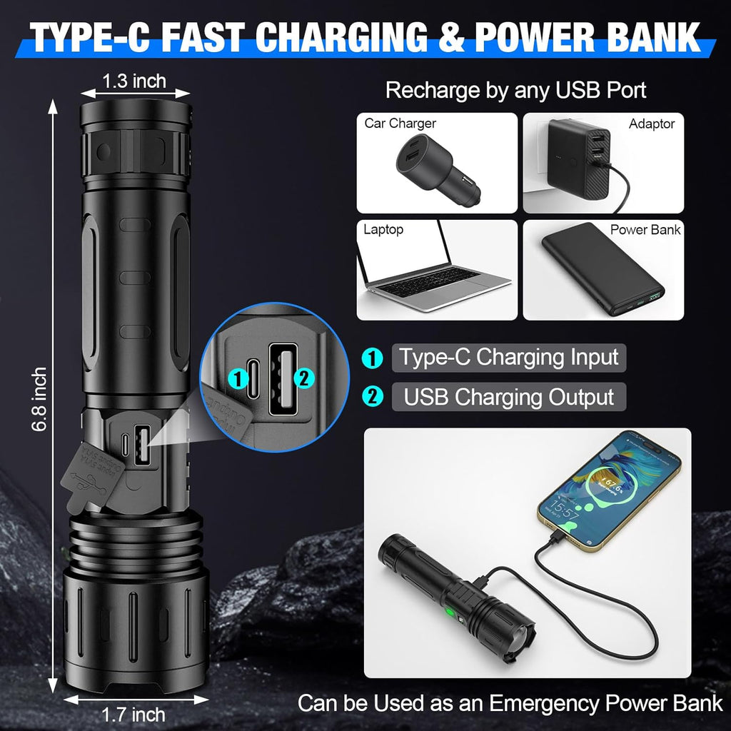 Extremely Bright Flashlight - product detail 6