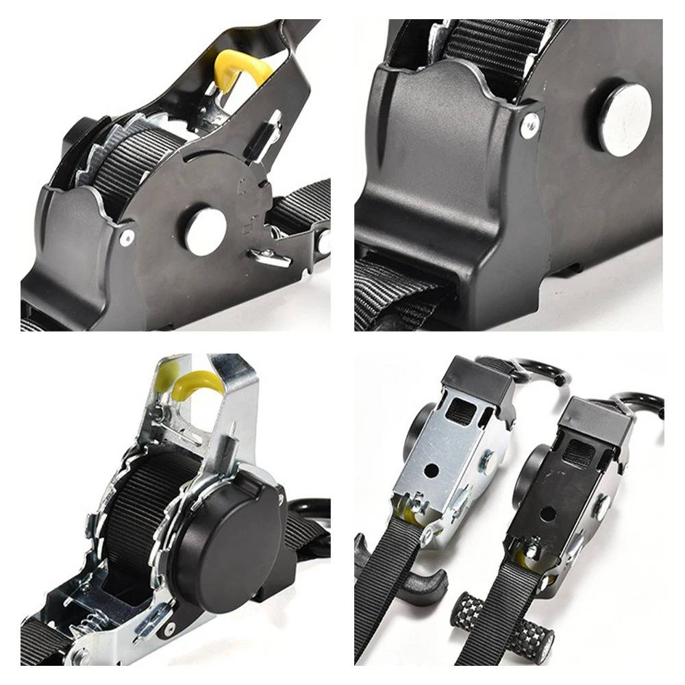 2-set Retractable Ratchet Straps - product detail 5