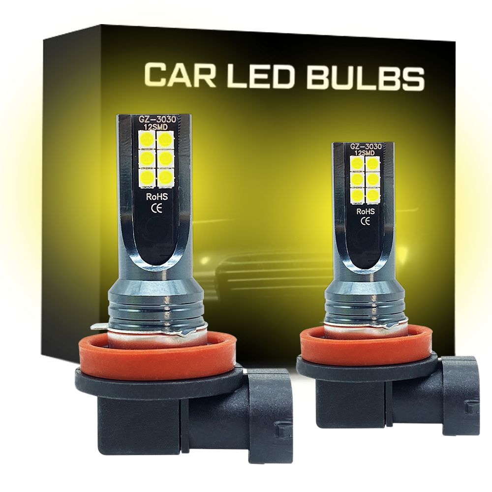 High Brightness Plug In Car Fog Lights H8 H9 H11 - product image 2