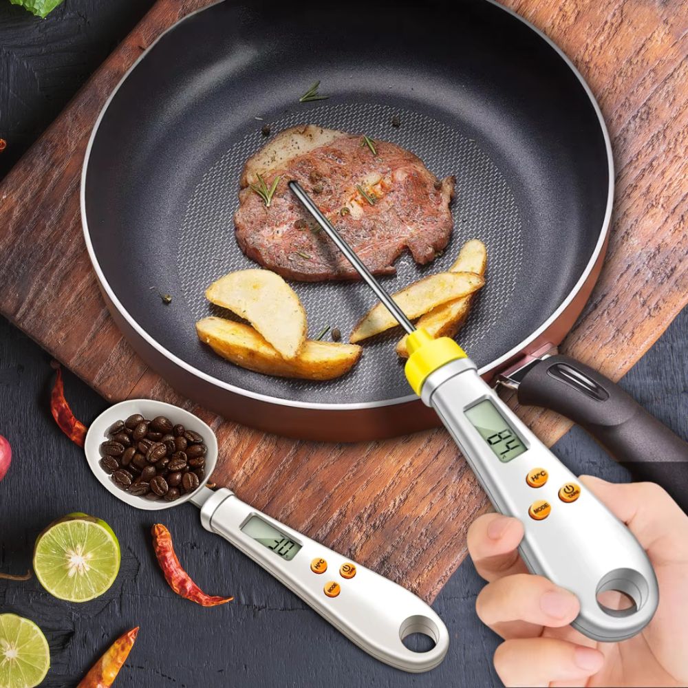 2-in-1 Digital Mini Spoon Scale & Food Thermometer - product image 4