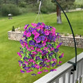 NOMOVA UV Resistant Artificial Morning Glory Flower Hanging Decor