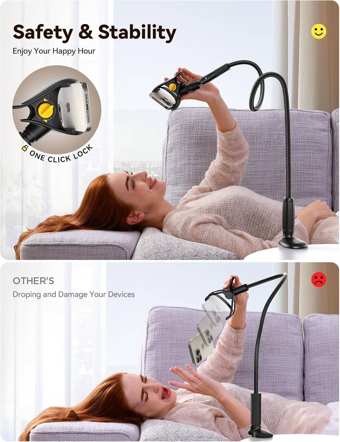 Phone Holder for Bed - product detail 2