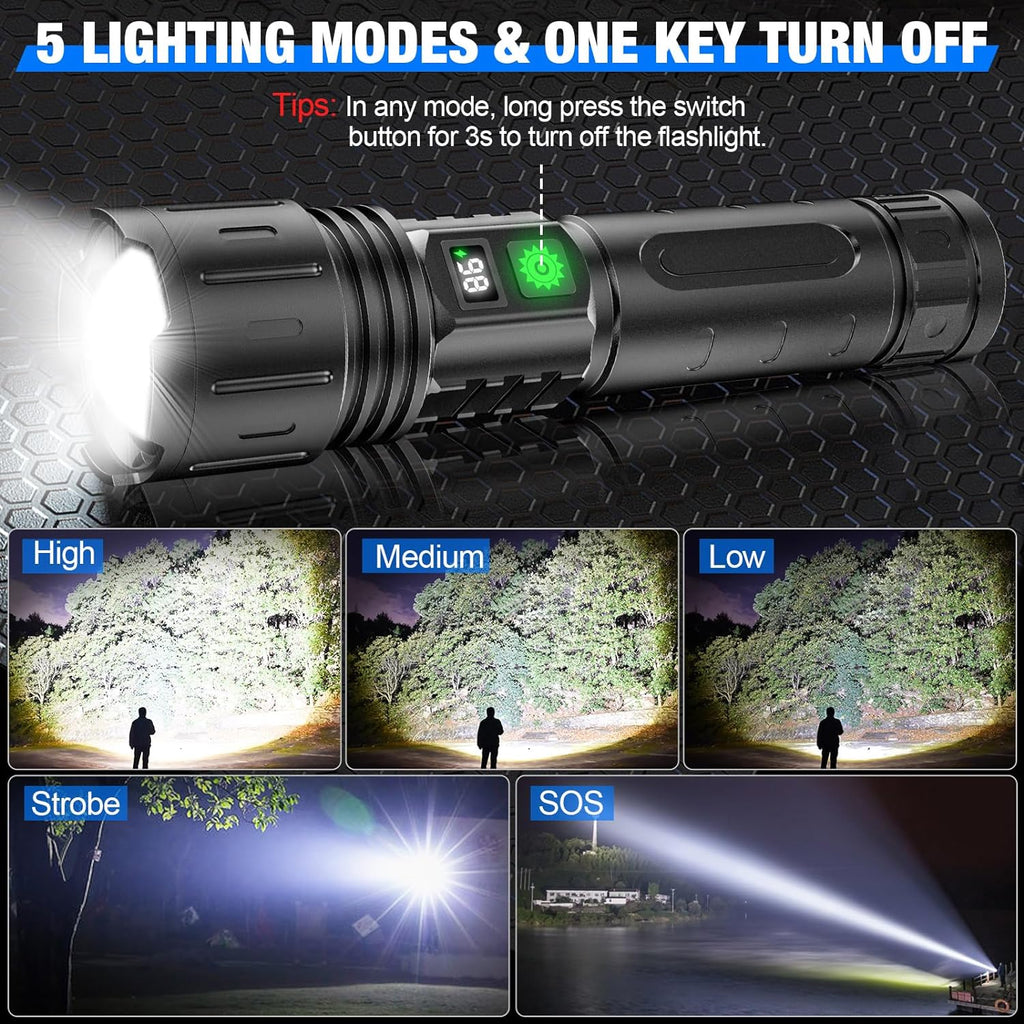 Extremely Bright Flashlight - product detail 3
