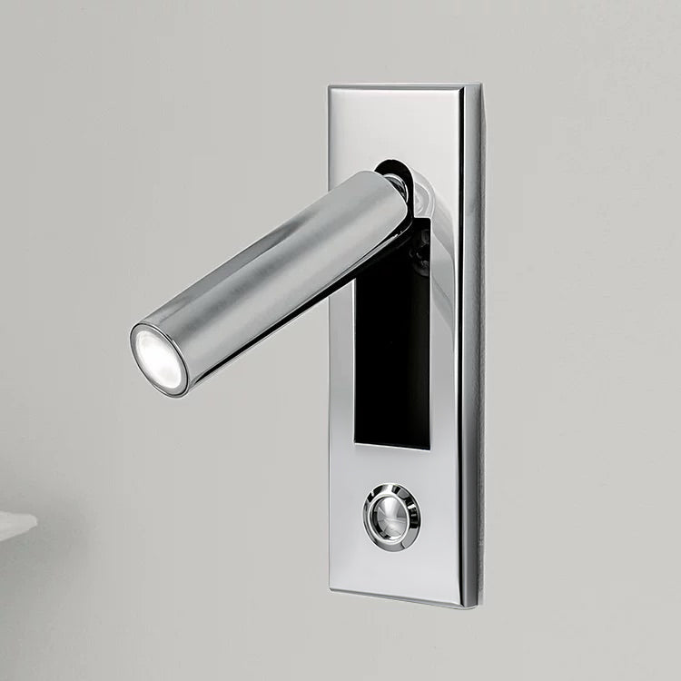 Lámpara de pared para lectura de montaje empotrado delgado