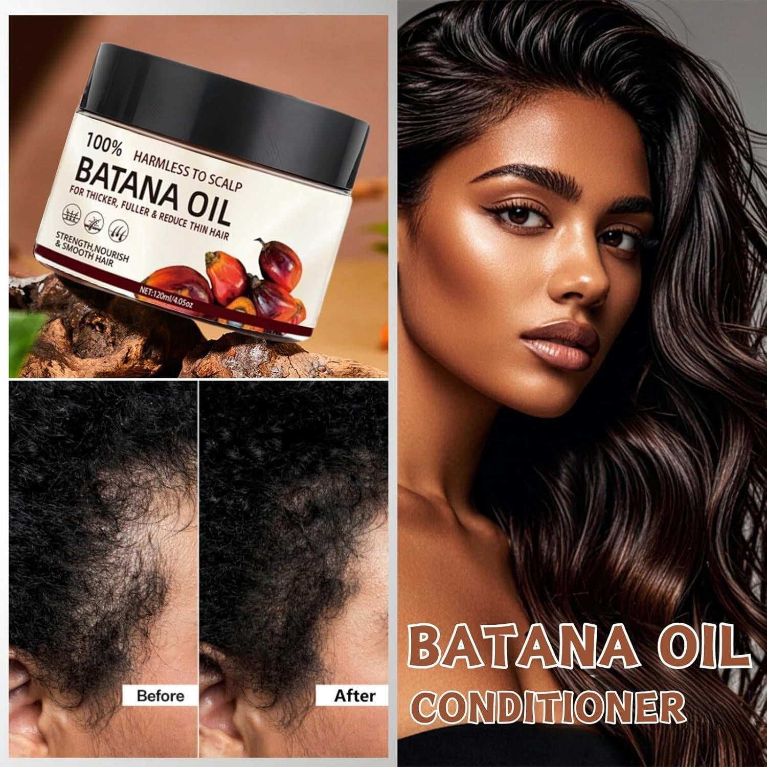 Natural Hair Growth Oil Serum Set - product detail 6