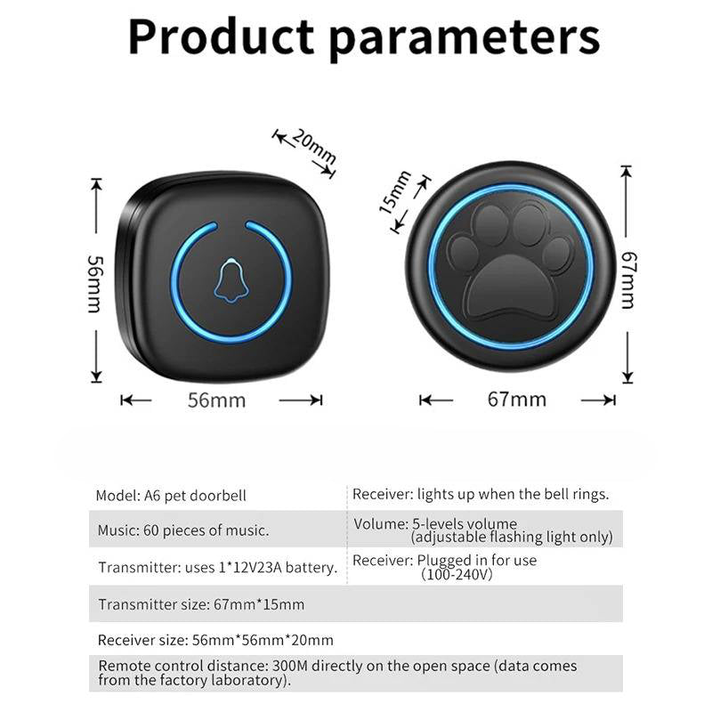 Dog Door Bells - product image 7
