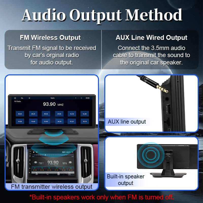 Touch Screen Car Stereo with Bluetooth and Backup Camera - product image 4