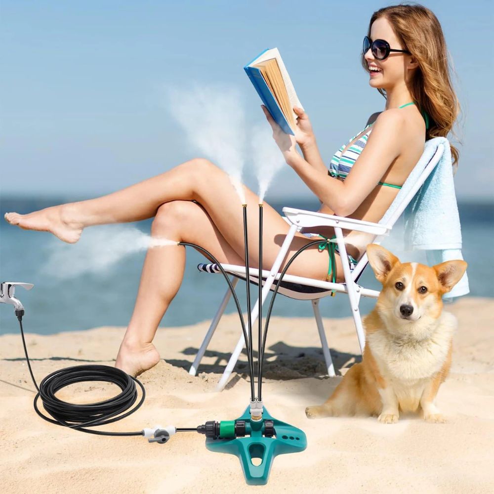 Freestanding Outdoor Home Patio Cooling Misting System - product detail 3