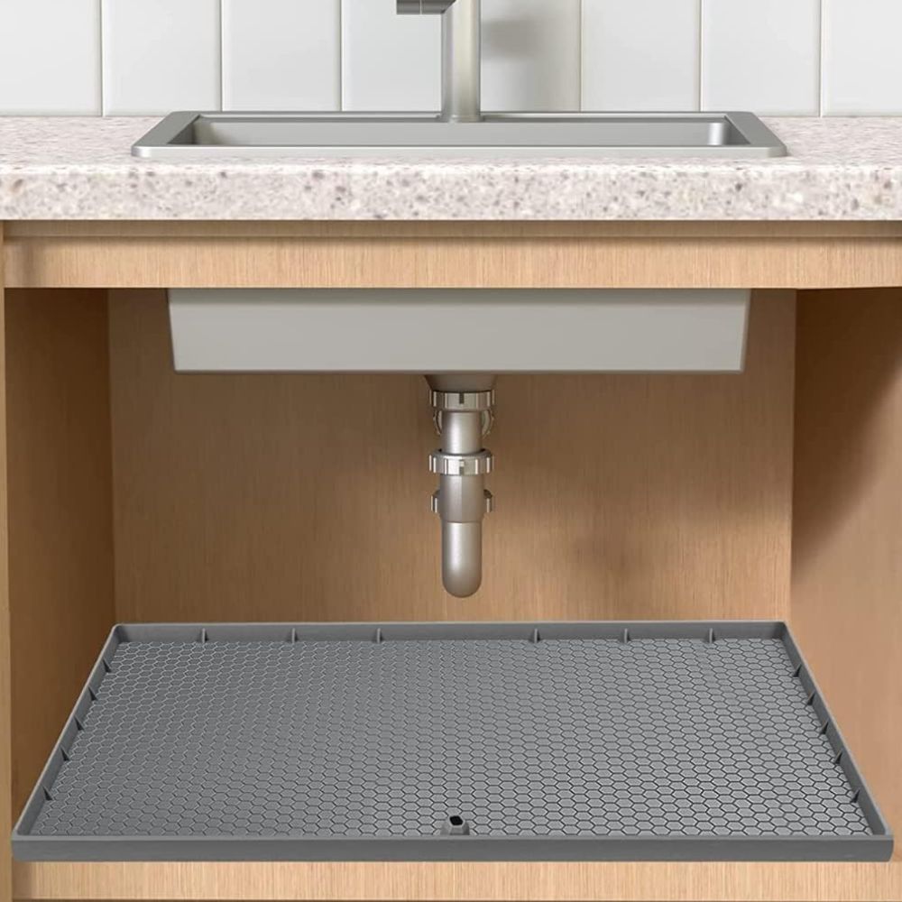 Large Under Kitchen Sink Mat Silicone Protective Liner - product image 6