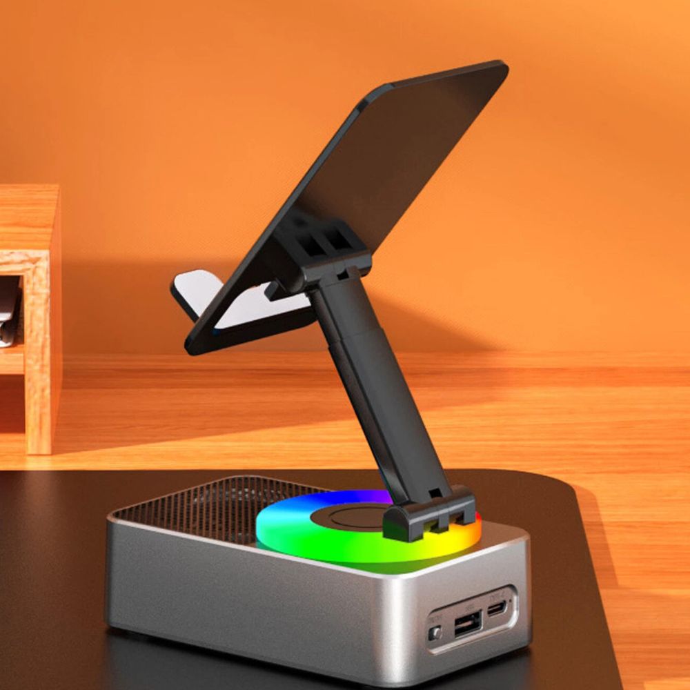 4-in-1 Phone Stand with Bluetooth Speaker - product detail 2