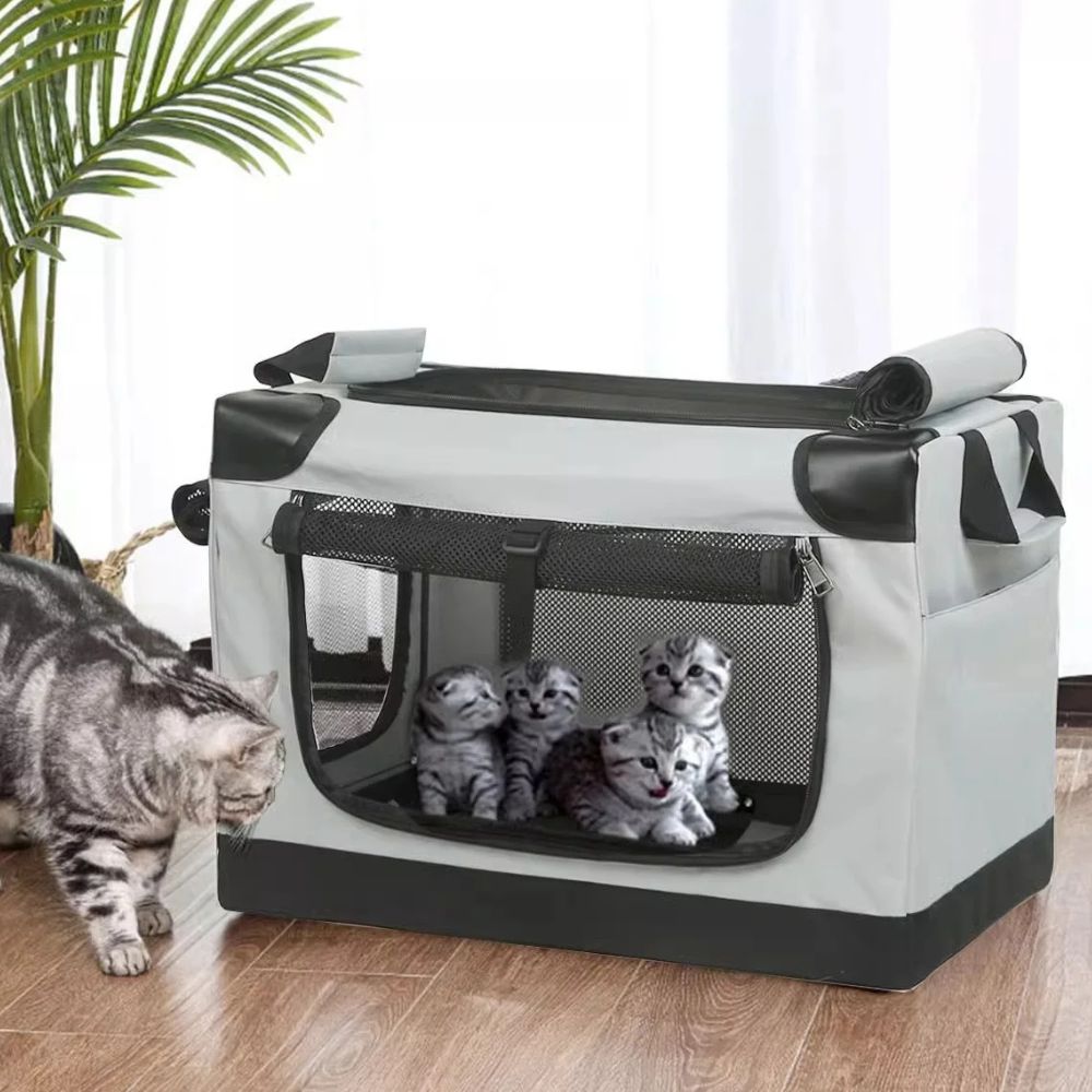 Portable Folding Small Dog Crate - product detail 4