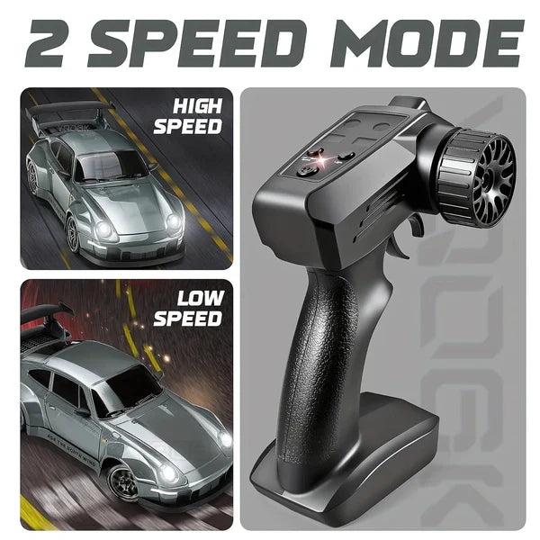 Retro Drift Master – 4WD RC Car with LED Lights - product image 6