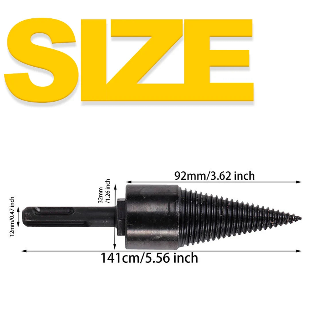 Wood Log Splitter Drill Bit - product detail 6