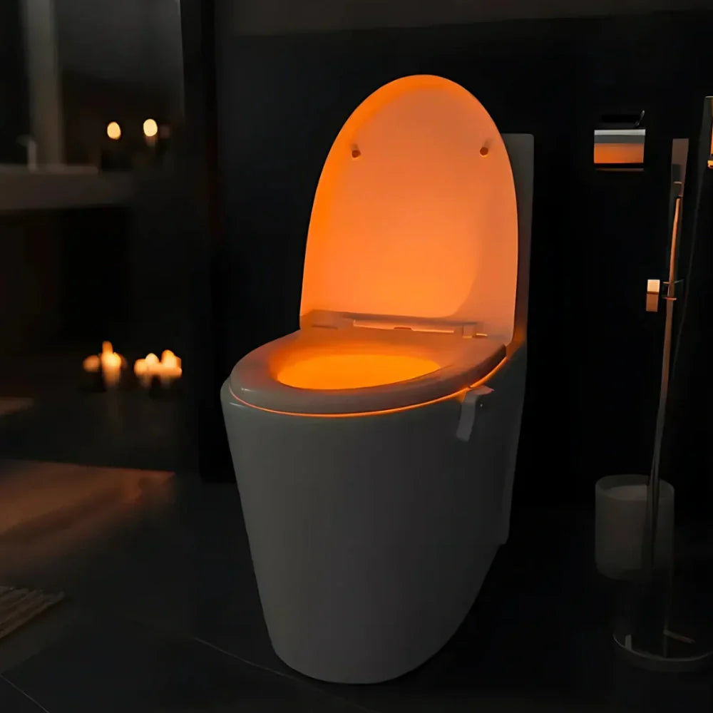 Luz LED para inodoro inteligente activada por movimiento