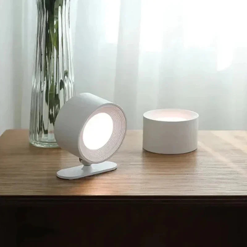 Luz de pared con montaje magnético, regulable y portátil