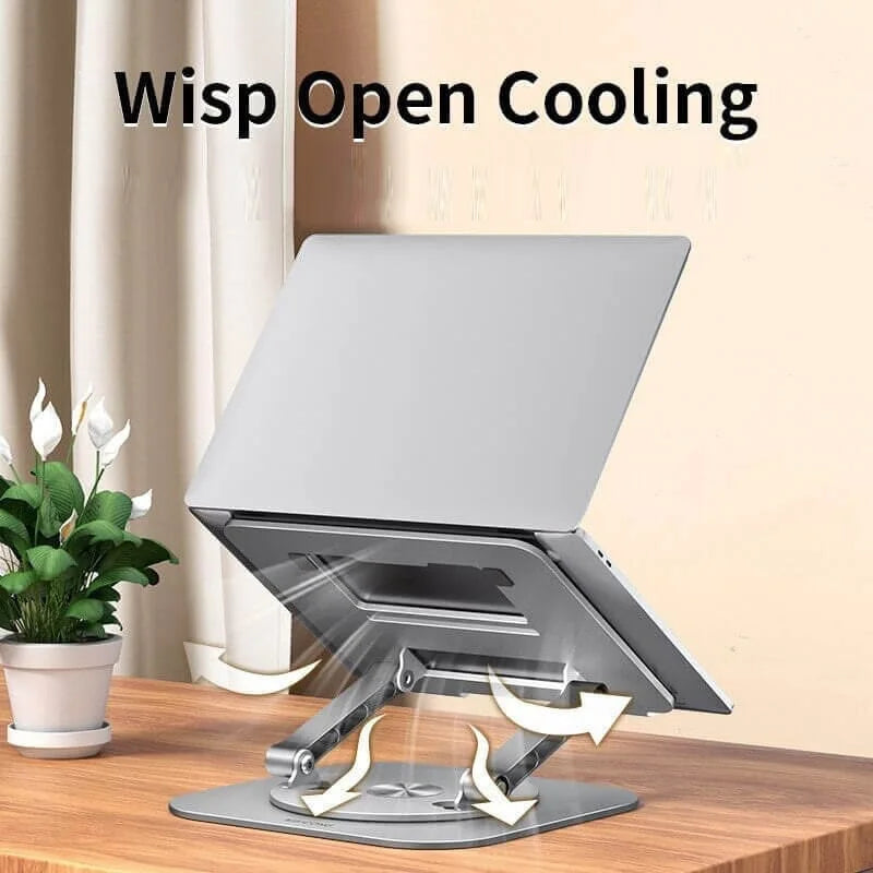 Laptop Stand Aluminum Alloy 360 Degree Rotating Bracket - product detail 8