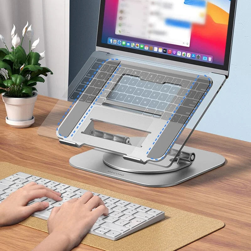Laptop Stand Aluminum Alloy 360 Degree Rotating Bracket - product detail 5