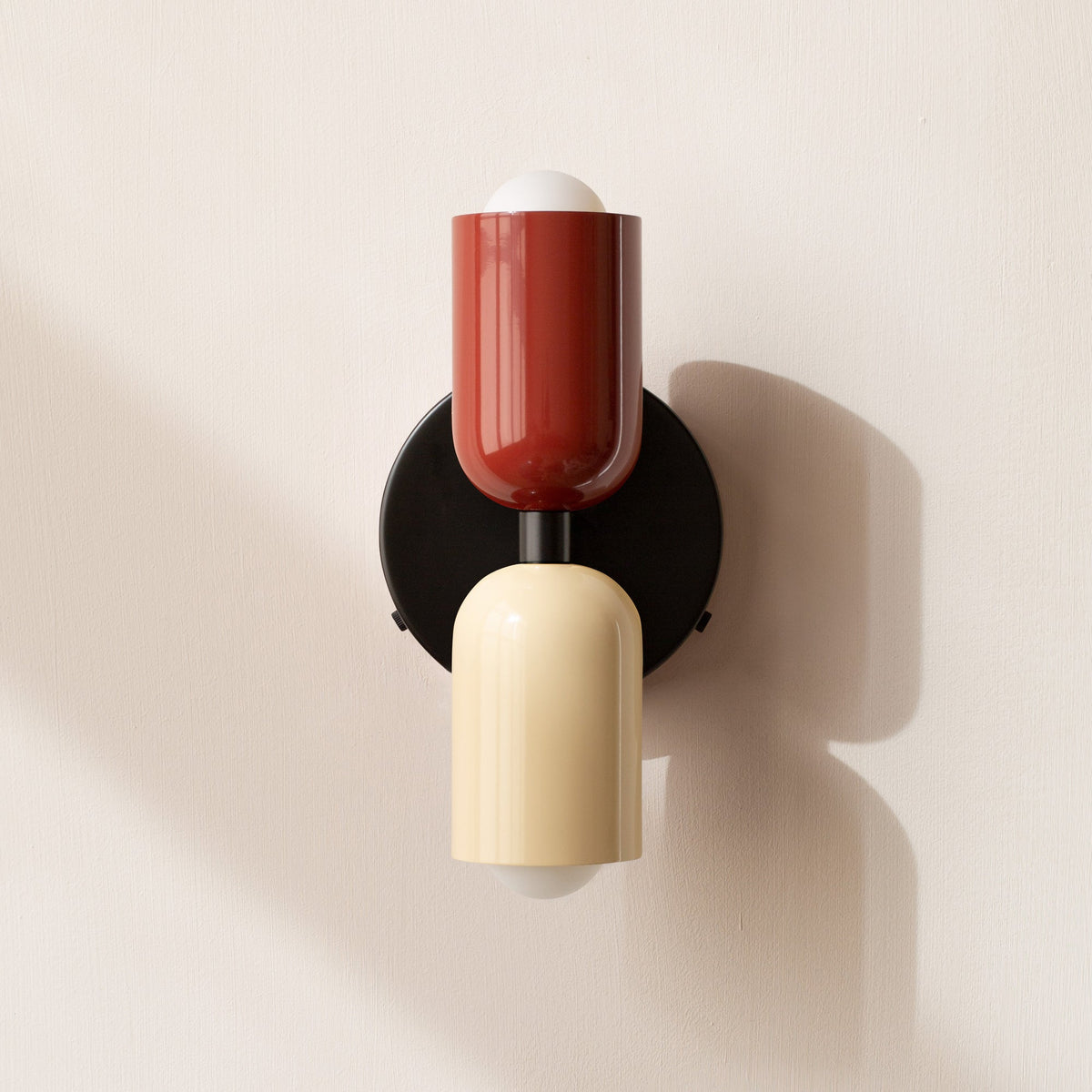 Lámpara de Pared de Estilo Vintage con Doble Cabezal Ajustable para Interior