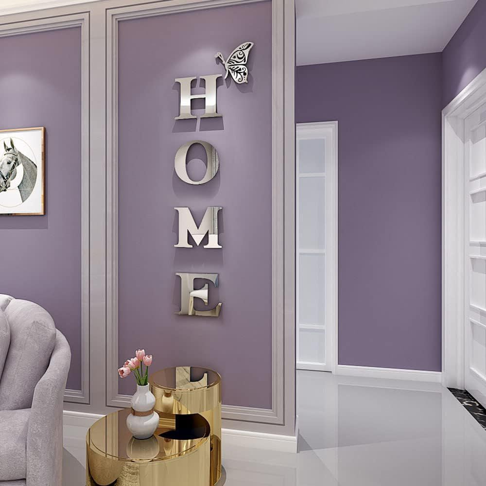 Home Entrance 3D Mirror Wall Sticker Decor - product image 5