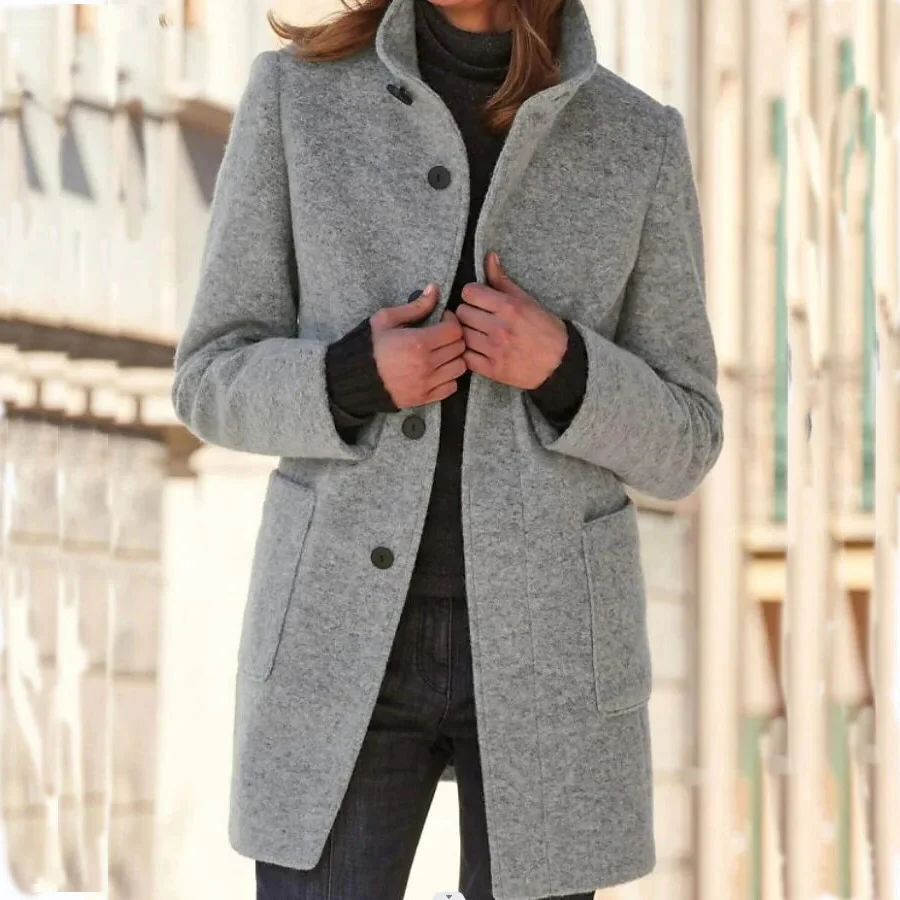 Elegant wool coat - product image 1